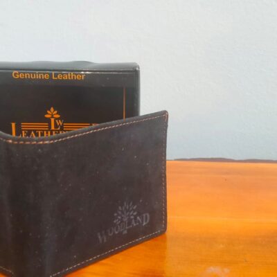 MAN'S BRANDED WALLET IN BLACK